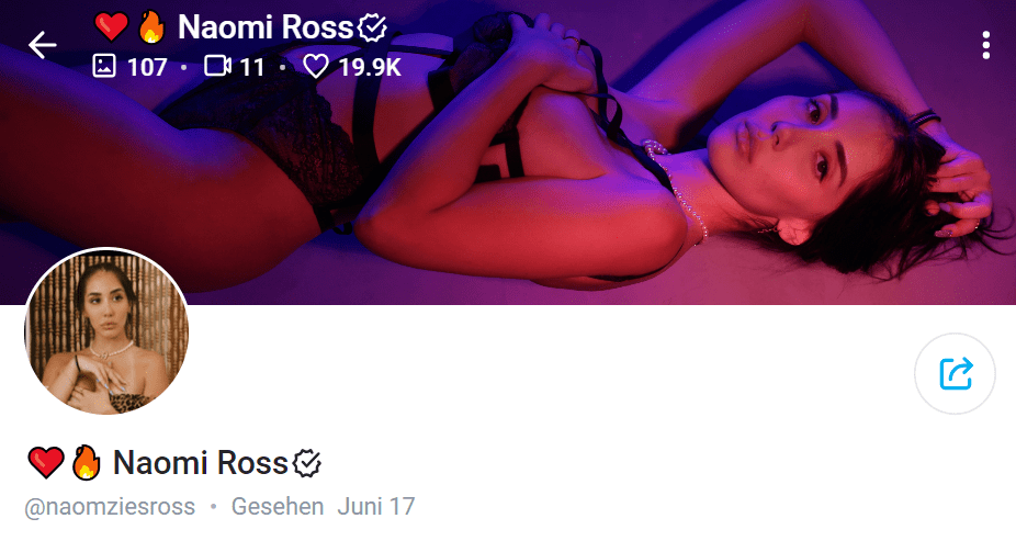 Naomi Ross-OnlyFans Reddit Seiten