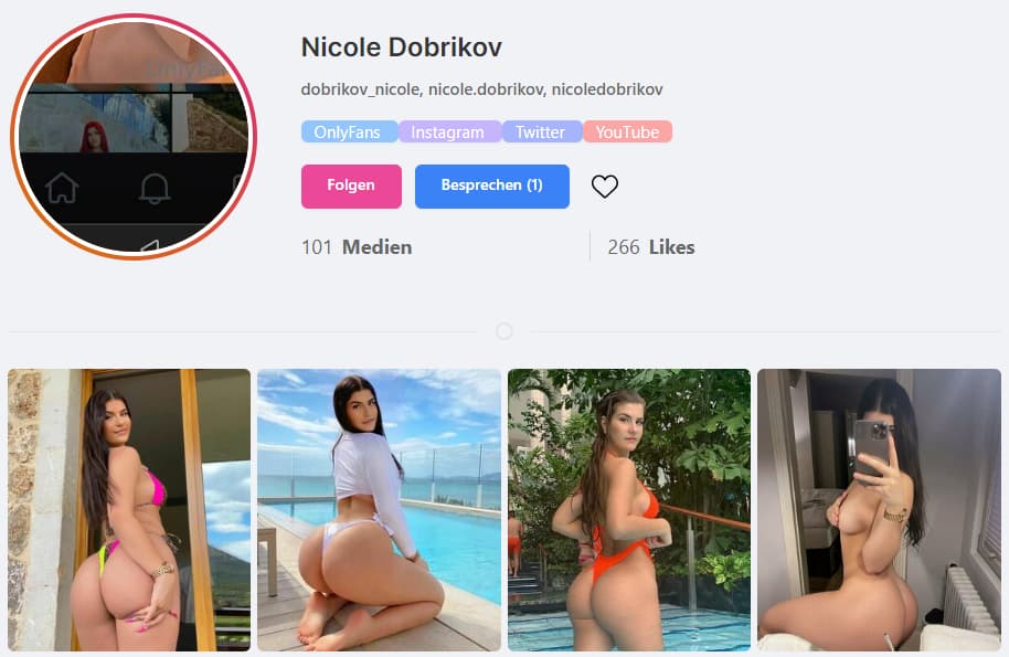 OnlyFans Leaks Nicole Dobrikov