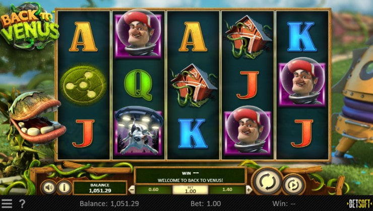 The Back to Venus 3D Slot by Betsoft