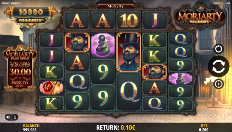 Moriarty Megaways Slot from iSoftBet