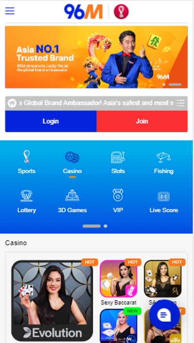 Mobile Casino App Malaysia - 96M