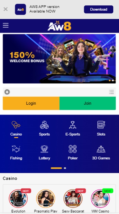 Mobile Casino App Malaysia - AW8