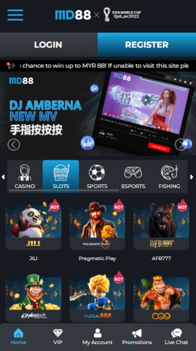 Mobile Casino App Malaysia - MD88