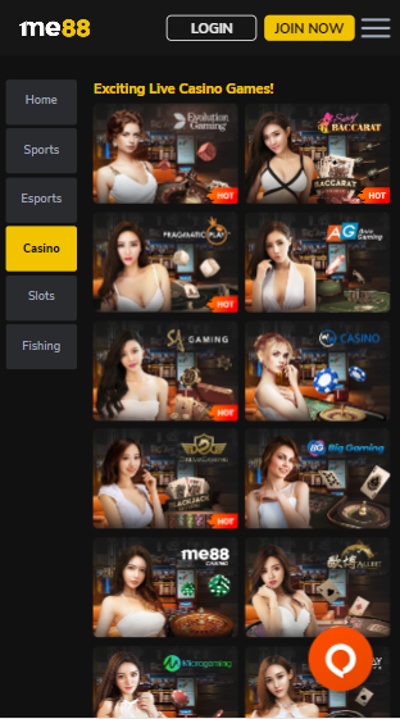 Mobile Casino App Malaysia - me88