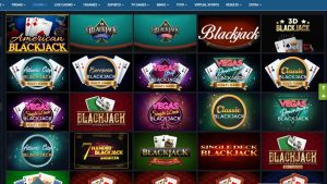 1xbet Blackjack online