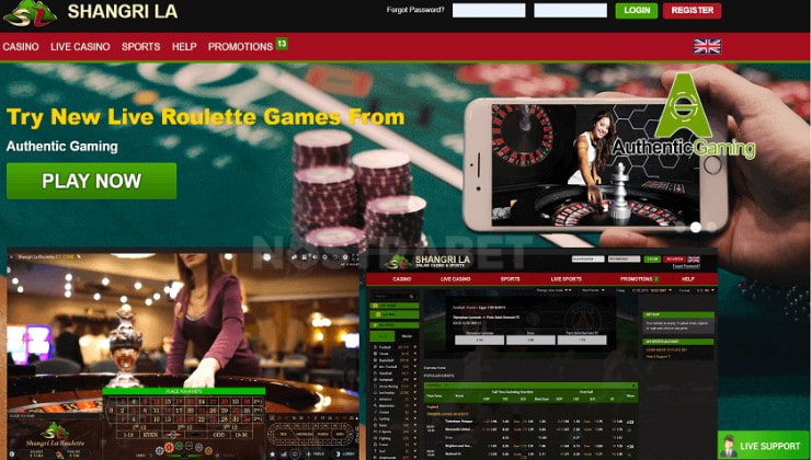 live casino at Shangri-La