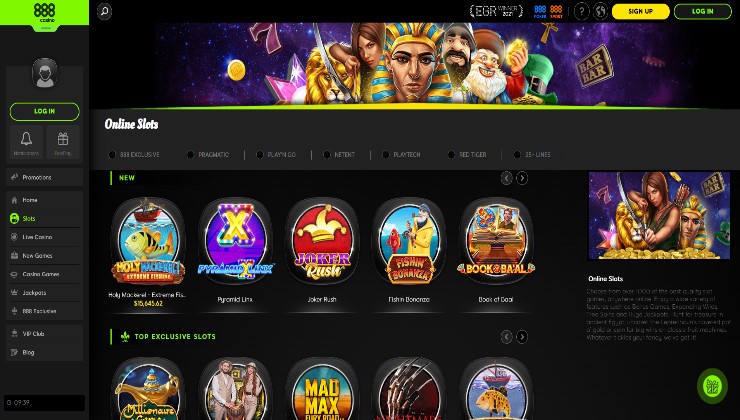 888 Online Casino slots UAE