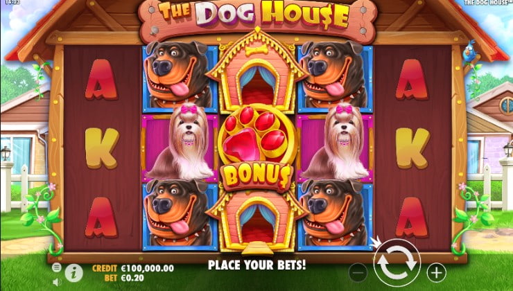 The Dog House online video slot from Pragmatic Play
