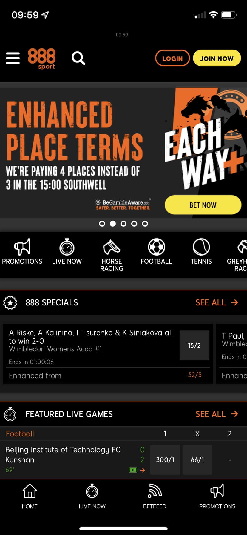 best betting apps UK - 888sport