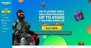 New Casinos UK - Monster Casino