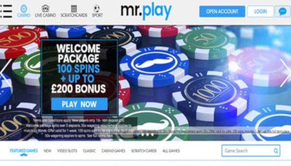 Mr Play live dealer