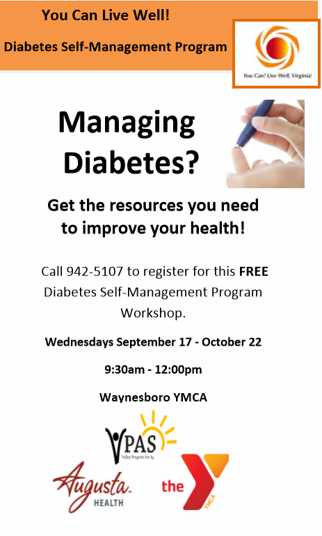 Managing Diabetes Workshop At The Waynesboro Ymca Will Help Augusta Free Press 1269