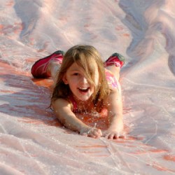 ymca water slide night