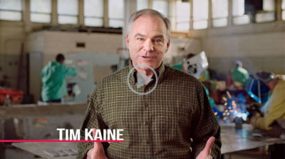 tim kaine tv ad