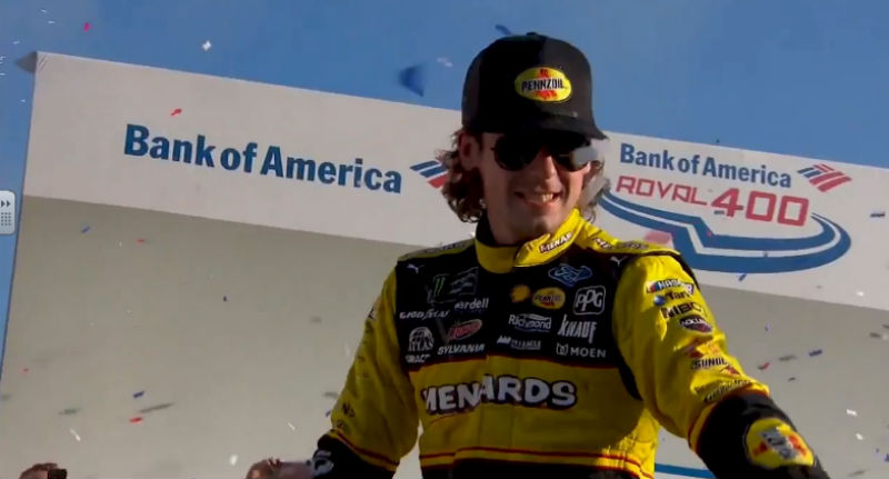 Ryan Blaney Wins Wild Bank Of America Roval 400 At Charlotte