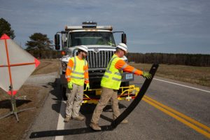 portable temporary rumble strips