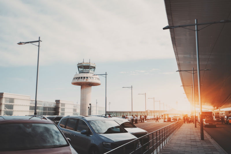 parking at the airport