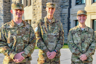 Cadets chosen to highlight the colors at ODU game