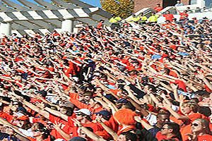 uva football fans