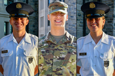 Virginia Tech cadets chosen to highlight the colors at the Duke game ...