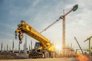 business construction crane