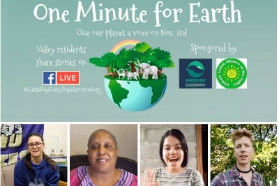 one minute for earth