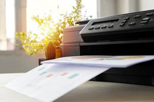 desk business printer