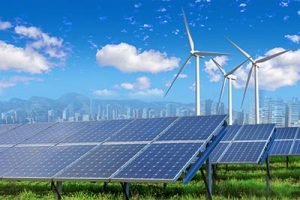 wind turbines