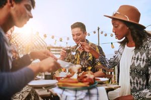 rooftop dining