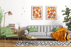 living room textiles