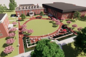 Rebecca Quad at Bridgewater College