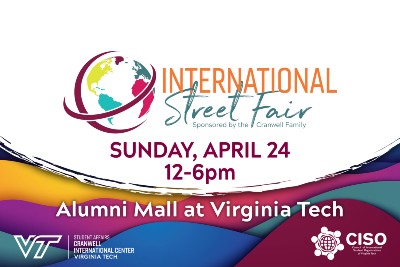 61st International Street Fair Virginia Tech