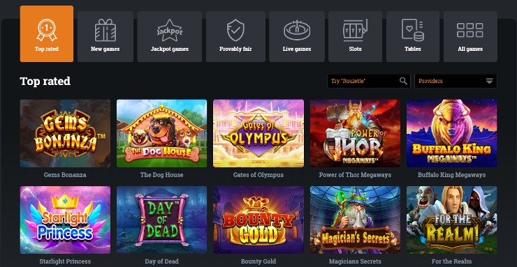 BSpin Casino no deposit bonus - Play Games