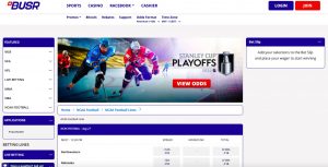 BUSR Sports betting