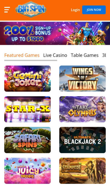 Best Real Money Casino Apps - BigSpin