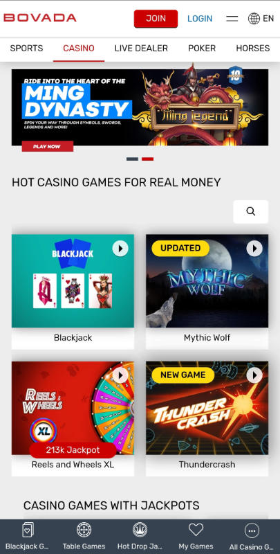 Best Real Money Casino Apps - Bovada