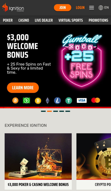 Best Real Money Casino Apps - Ignition