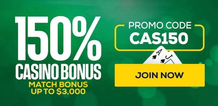 BetUS 150% Casino Bonus