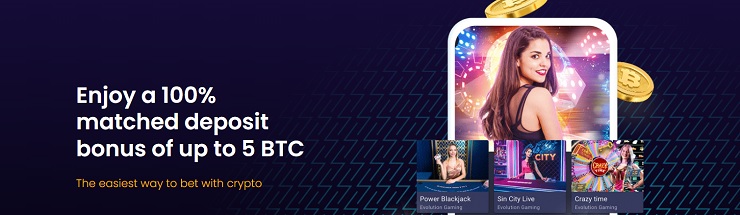 Cloudbet Casino Welcome Bonus