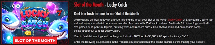 Everygame Casino Slot of the Month
