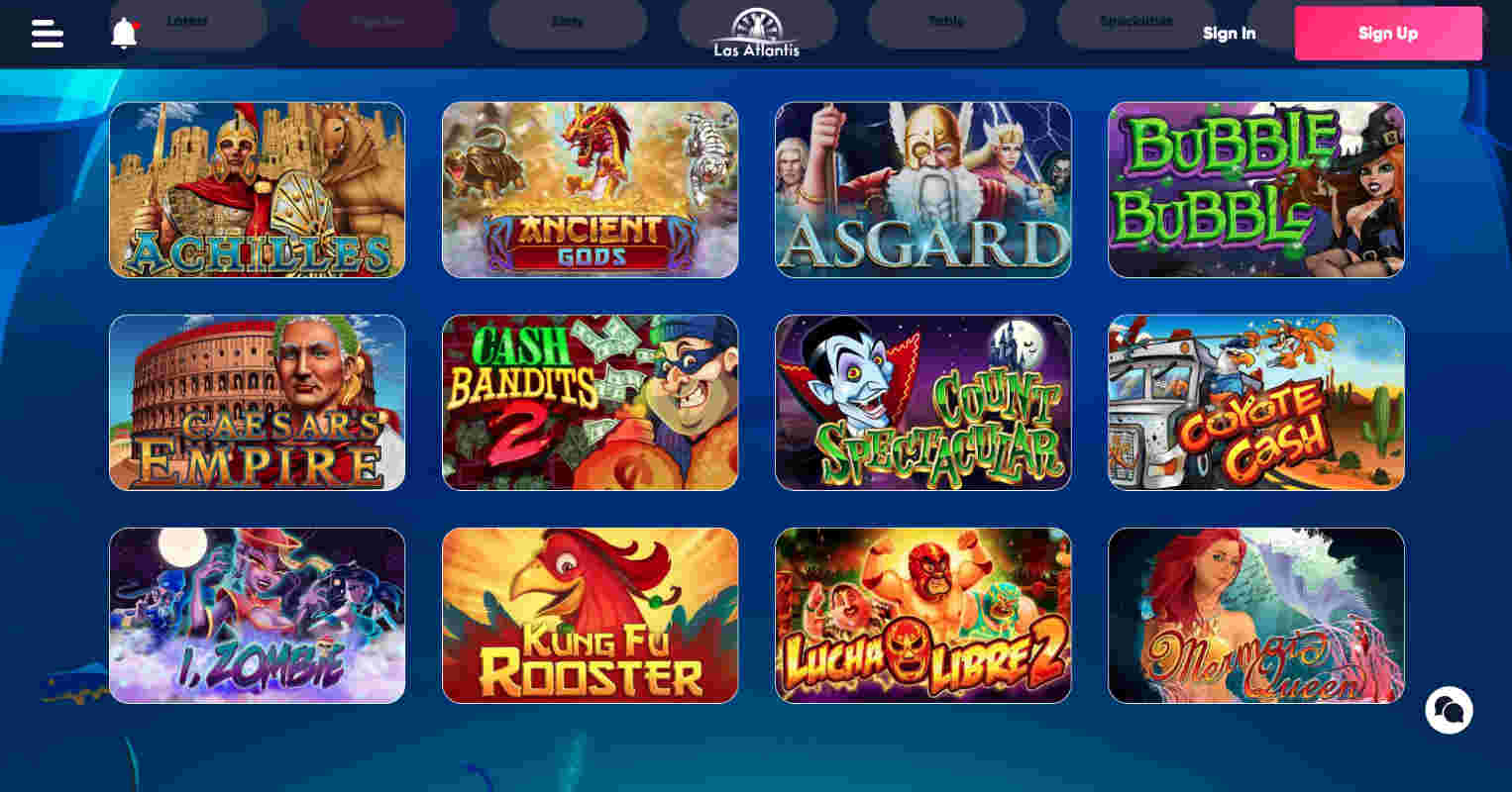 Las Atlantis Online Slots