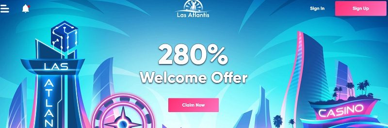 Nevada Las Atlantis Casino Homepage