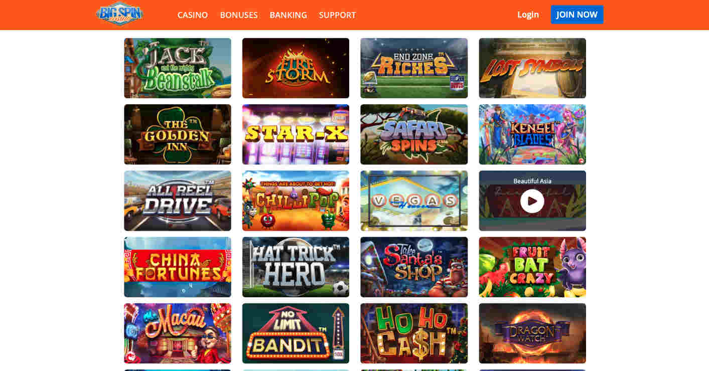 Online Slots Real Money Big Spin