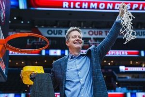 Richmond men's basketball coach Chris Mooney