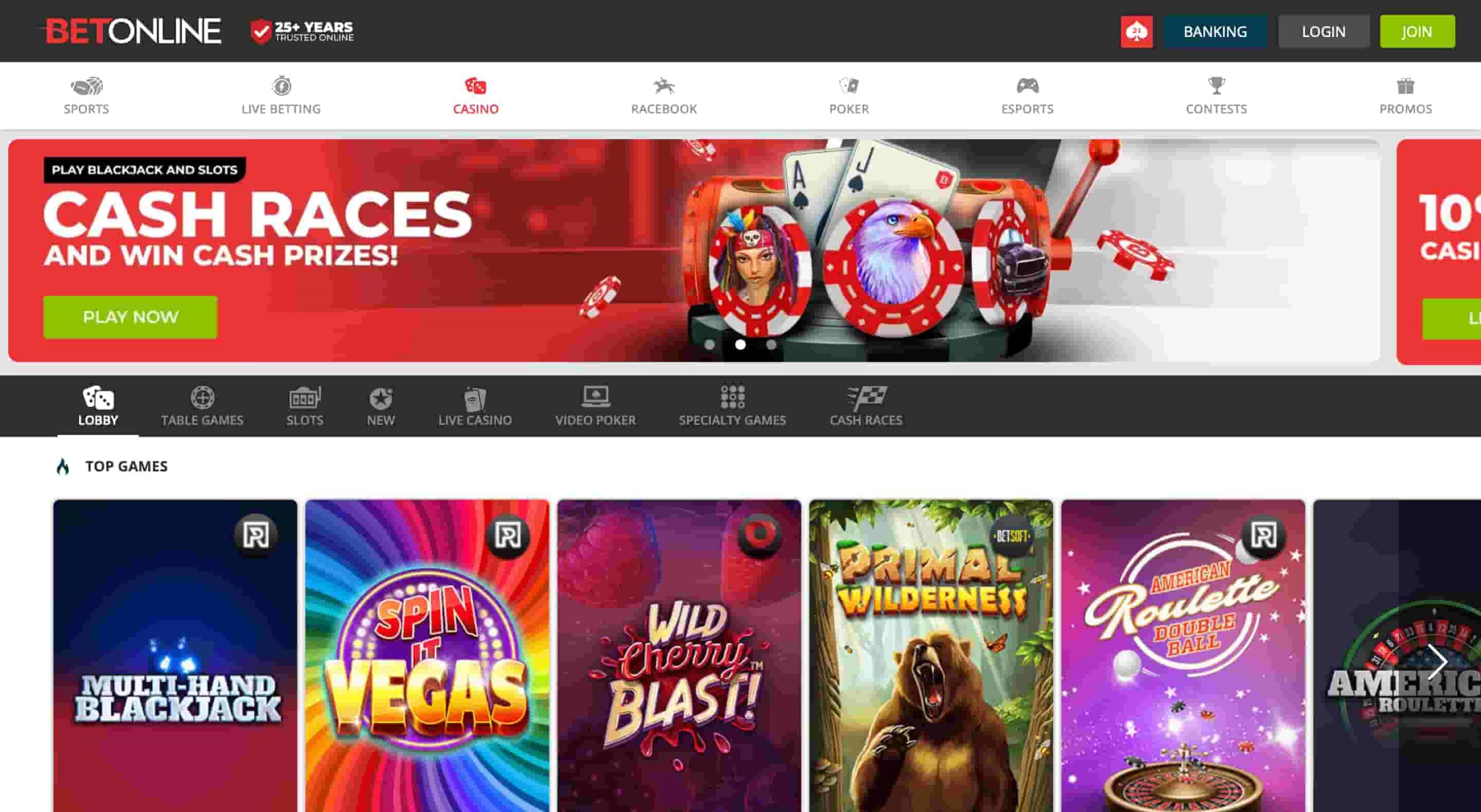 BetOnline Casino