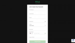 Wild Casino Registration