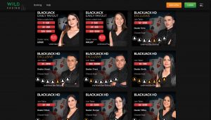 Wild Casino Live Blackjack