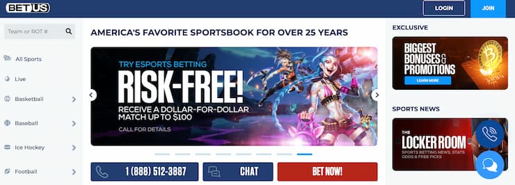 betus - best west virginia sportsbook for esports