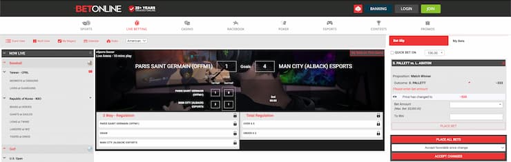 betonline - ohio esports betting site - live stream