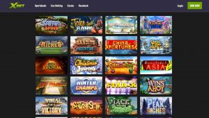 XBet Casino Games